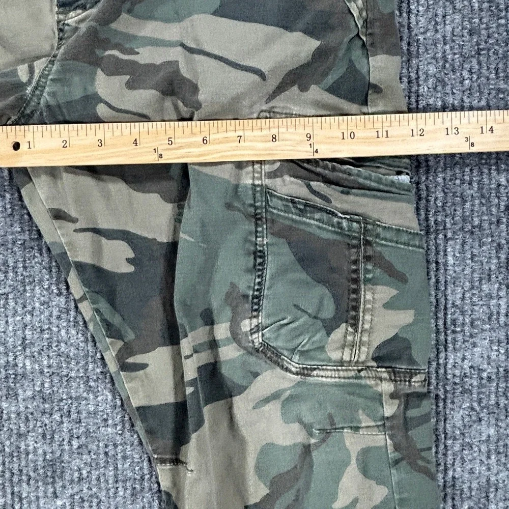Wrangler Cargo Jogger Kids 16 Husky Green Camo Camouflage Pants 109MGHW7E